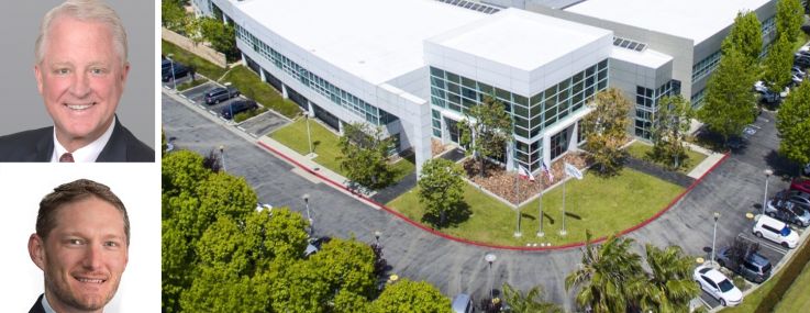 Cushman & Wakefield's Brett Racanelli, Jeffrey Morgan, and Nathan Piehl, and 3401 Del Amo Boulevard, Torrance, Calif.