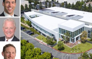 Cushman & Wakefield's Brett Racanelli, Jeffrey Morgan, and Nathan Piehl, and 3401 Del Amo Boulevard, Torrance, Calif.