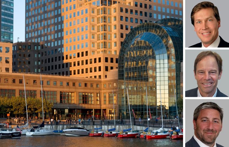Brookfield Place and Cushman & Wakefield's Robert Lowe, Gus Field, and Jon Herman.