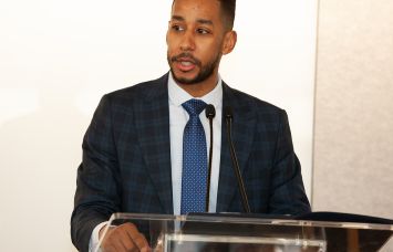 Brooklyn Borough President Antonio Reynoso speaks at Commercial Observer's Brooklyn Market Forum.
