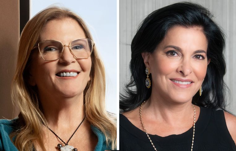 Darcy Stacom and Wendy Silverstein.