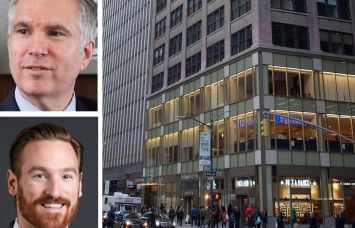 David Levy of Adams & Co., William Janetschek of Nomad Group and 4 Bryant Park.