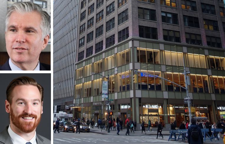 David Levy of Adams & Co., William Janetschek of Nomad Group and 4 Bryant Park.