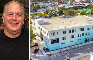 Doug Levine and The Wynwood Sky at 1900 Northeast Miami Court.