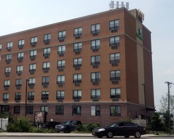 Holiday Inn at 154-71 Brookville Boulevard, Queens.