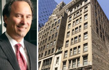 Gary Barnett, founder and chairman of Extell Development, and 15 West 46th Street.