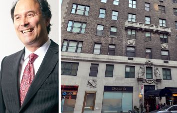 Extell CEO Gary Barnett and 171 West 57th Street.