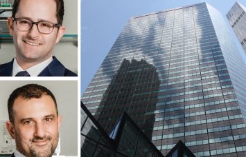 Eastdil Secured's Gary Phillips and Will Silverman, and 590 Madison Avenue.