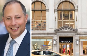 Gene Spiegelman of RIPCO Real Estate and the Mango store on Fifth Avenue.