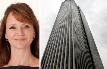 BXP's Hilary Spann and 767 Fifth Avenue.
