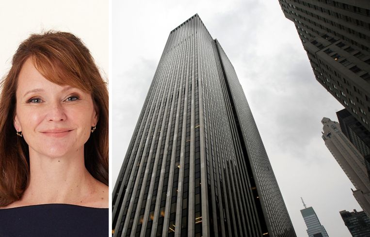 BXP's Hilary Spann and 767 Fifth Avenue.