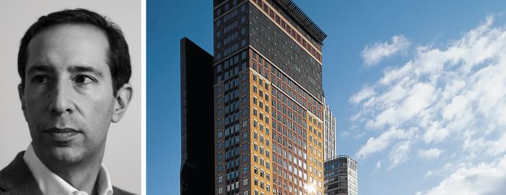 TF Cornerstone Principal Jake Elghanayan and Carnegie Hall Tower.