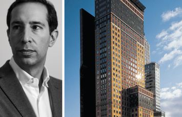 TF Cornerstone Principal Jake Elghanayan and Carnegie Hall Tower.
