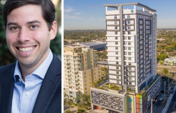 Jared Schlosser of Peachtree Group and Home2 Suites/Tru Fort Lauderdale Downtown.