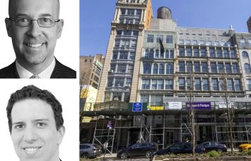 Newmark's Jeffrey Roseman and Drew Weiss, and 24 Union Square East.