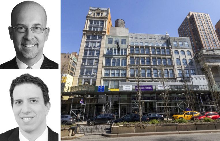 Newmark's Jeffrey Roseman and Drew Weiss, and 24 Union Square East.