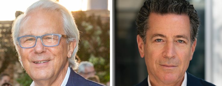 John Alschuler, CEO of Therme US, and Adam Flatto, CEO of The Georgetown Company.