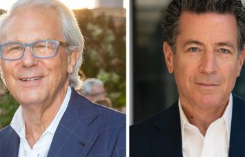 John Alschuler, CEO of Therme US, and Adam Flatto, CEO of The Georgetown Company.