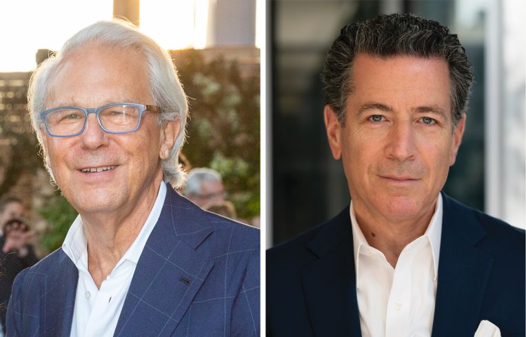 John Alschuler, CEO of Therme US, and Adam Flatto, CEO of The Georgetown Company.
