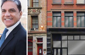 The Moinian Group CEO Joseph Moinian and 12 East 18th Street.