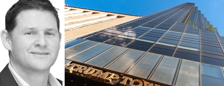 Matthew Leon of Newmark and Trump Tower in Manhattan.