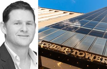 Matthew Leon of Newmark and Trump Tower in Manhattan.