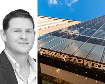 Matthew Leon of Newmark and Trump Tower in Manhattan.