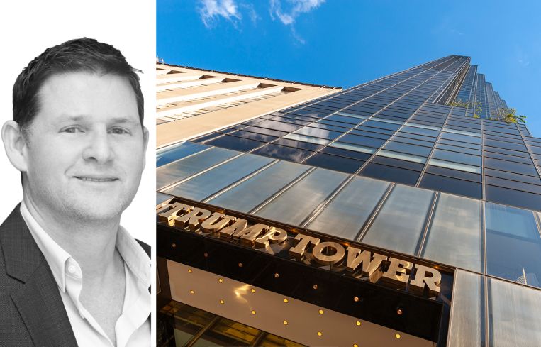 Matthew Leon of Newmark and Trump Tower in Manhattan.