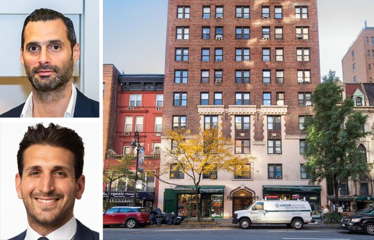 City Urban Realty's Michael Alvandi and Harry Hochman, and 244 West 72nd Street.