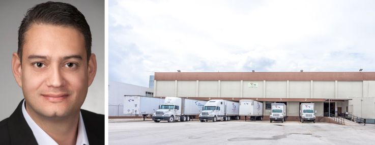 Roger Zuñiga, Industrial Specialist with DiGiacomo Group, and 2323 NW 72nd Avenue, Miami.