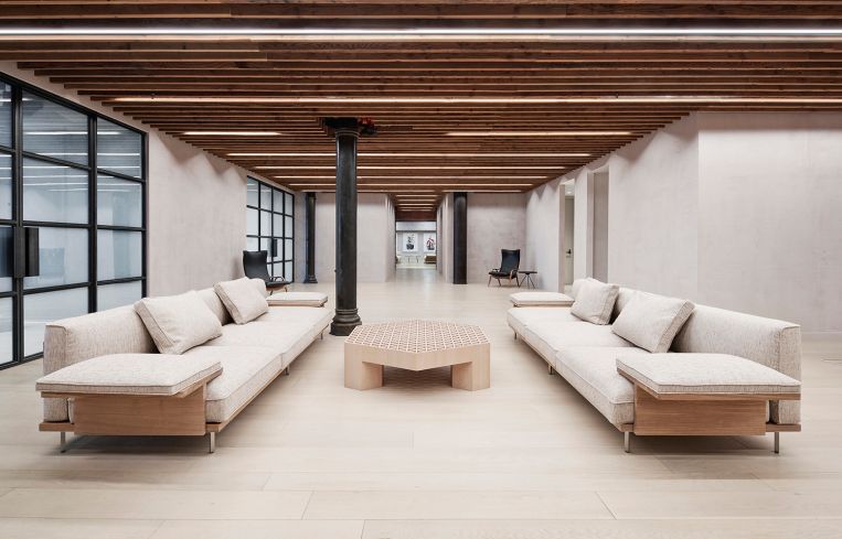 Thrive Capital's office in the Puck Building.