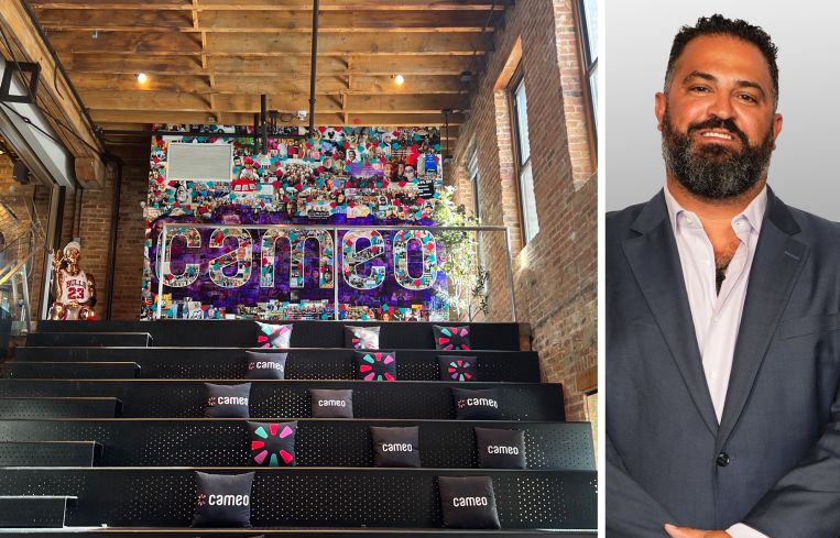 One of Cameo's offices and CEO Steven Galanis.