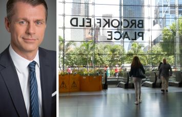 Brookfield CEO of Real Estate Brian Kingston and Brookfield Place.