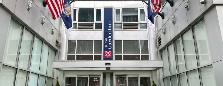 Hilton Garden Inn at 121 West 28th Street.