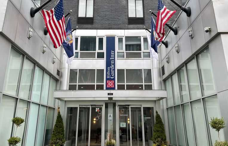 Hilton Garden Inn at 121 West 28th Street.