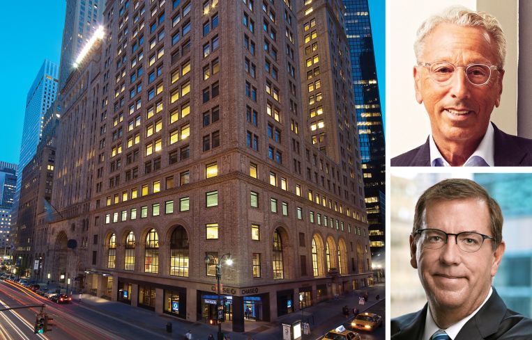 125 Park Avenue, Barry Gosin of Newmark, and Steven Durels of SL Green.
