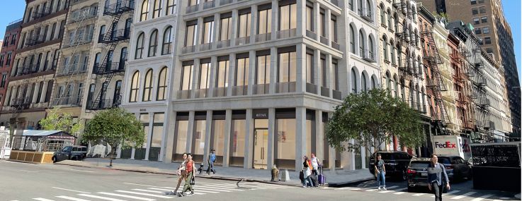A rendering of 32-34 Walker Street.