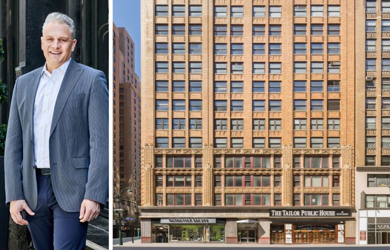 Allen Gurevich of GFP Real Estate and 505 Eighth Avenue.