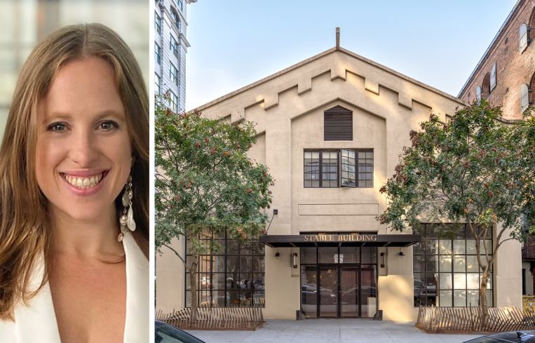 Alyssa Zahler, managing director of commercial leasing at Two Trees Management, and 16 Main Street.