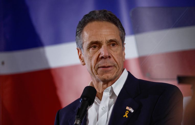 Former New York Gov. Andrew Cuomo.