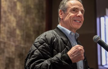New York City mayoral candidate Andrew Cuomo.