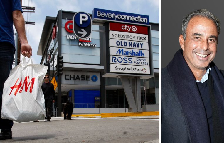 Los Angeles' Beverly Connection shopping center and Ben Ashkenazy of Ashkenazy Acquisition Corporation.