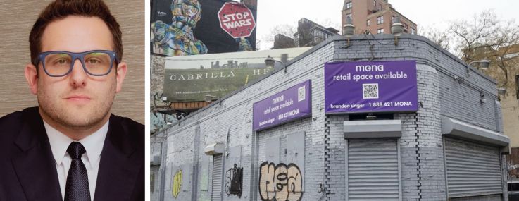 Retail by MONA's Brandon Singer and 388 West Street.