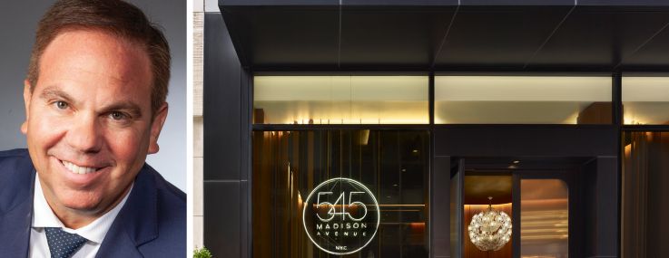 Craig Deitelzweig, president and CEO of Marx Realty, and 545 Madison Avenue.