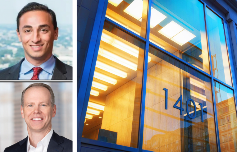 Above: Evan Cohen, vice president of acquisitions at Tourmaline Capital, and William Huffman, CEO at Nuveen.