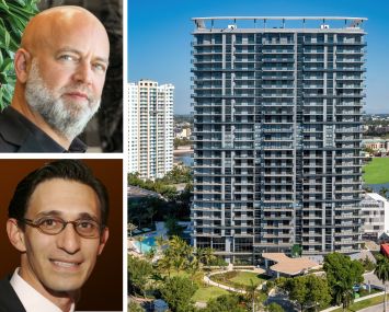 BH3's Daniel Lebensohn, PPG Development's Ari Pearl, and Slate Hallandale Beach.