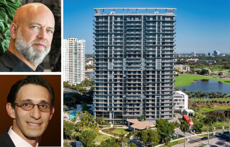 BH3's Daniel Lebensohn, PPG Development's Ari Pearl, and Slate Hallandale Beach.