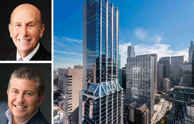 L&L Holding's David Levinson and Robert Lapidus, and 425 Park Avenue.