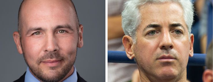 Howard Huges CEO David O'Reilly and Pershing Square CEO Bill Ackman.
