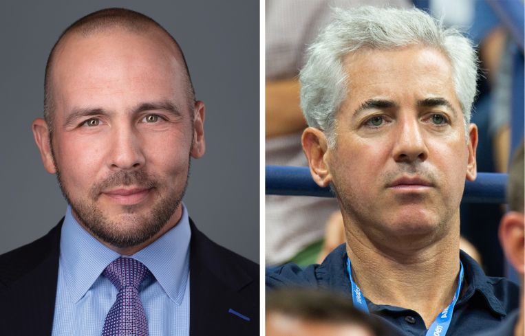 Howard Huges CEO David O'Reilly and Pershing Square CEO Bill Ackman.